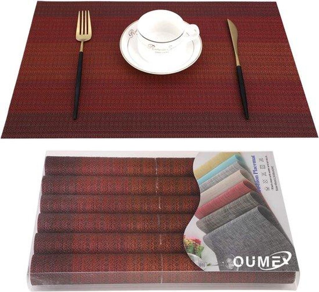 Placemat Set – Esszimmer Dekoration – Abendessen – Tischwäsche Accessoires