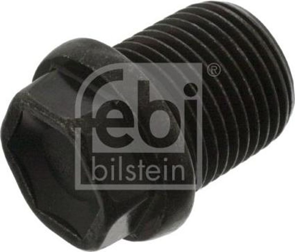 FEBI BILSTEIN 22148 Verschlussschraube, Ölwanne OE 1422665 kompatibel mit Focus, Mondeo, S-Max, 850, C30, C70, S40, S60, S70, S80, S90, V40, V50, ...