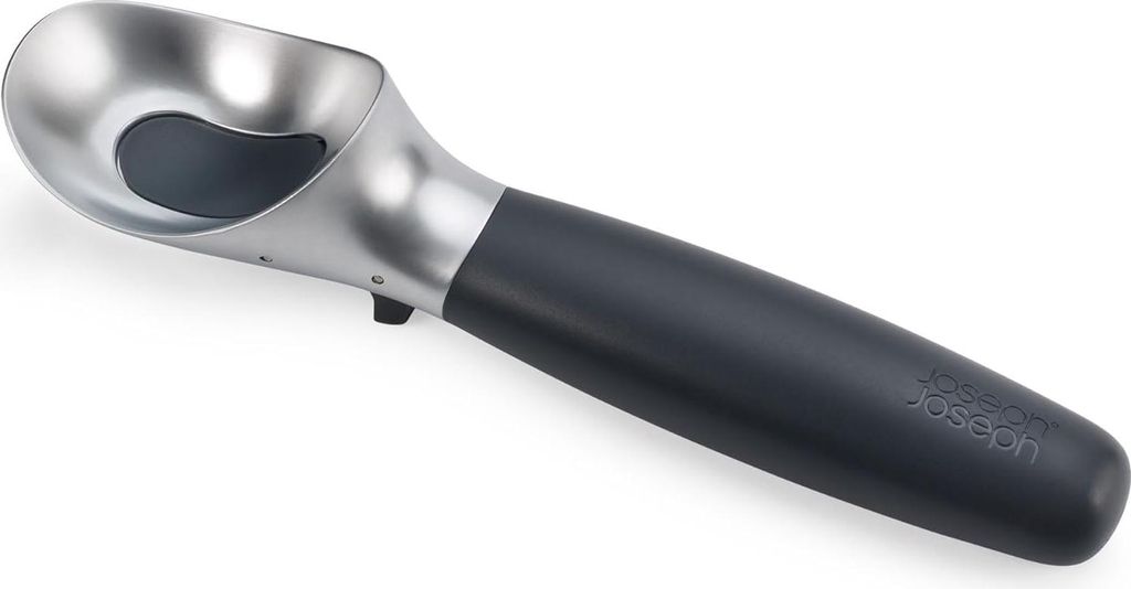 Eislöffel Joseph Joseph Elevate - ergonomisches Design mit schwerem Griff, leicht lösbarem de-Mechanismus und Sockel, um den Kontakt mit Oberflä...
