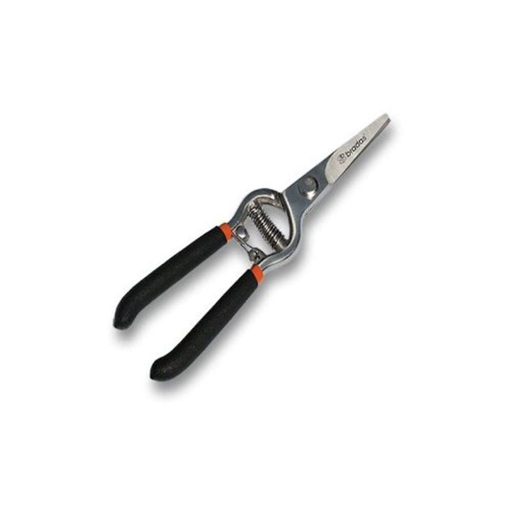 Blumenschere 20.5cm CARBON-STEEL Rosenschere Bradas 2787