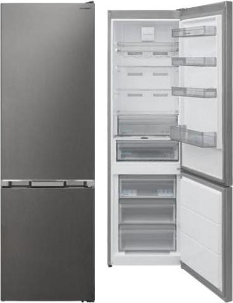 Sharp SJ-NBA32DMXPB-EU Freistehend 366 l B Edelstahl Produktbild 