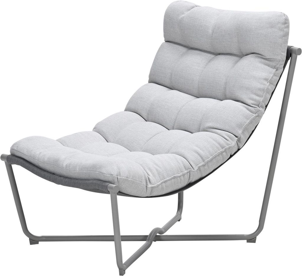 Garden Impressions Danzig Relax Sessel - Taupe - mittel grau - valley sand