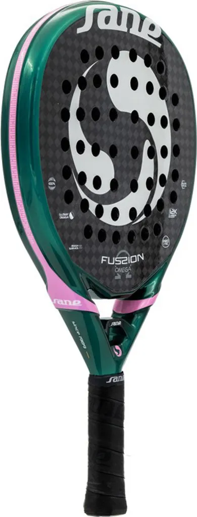 Raquette de padel Sane Fussion Omega Argent : fini les douleurs au coude