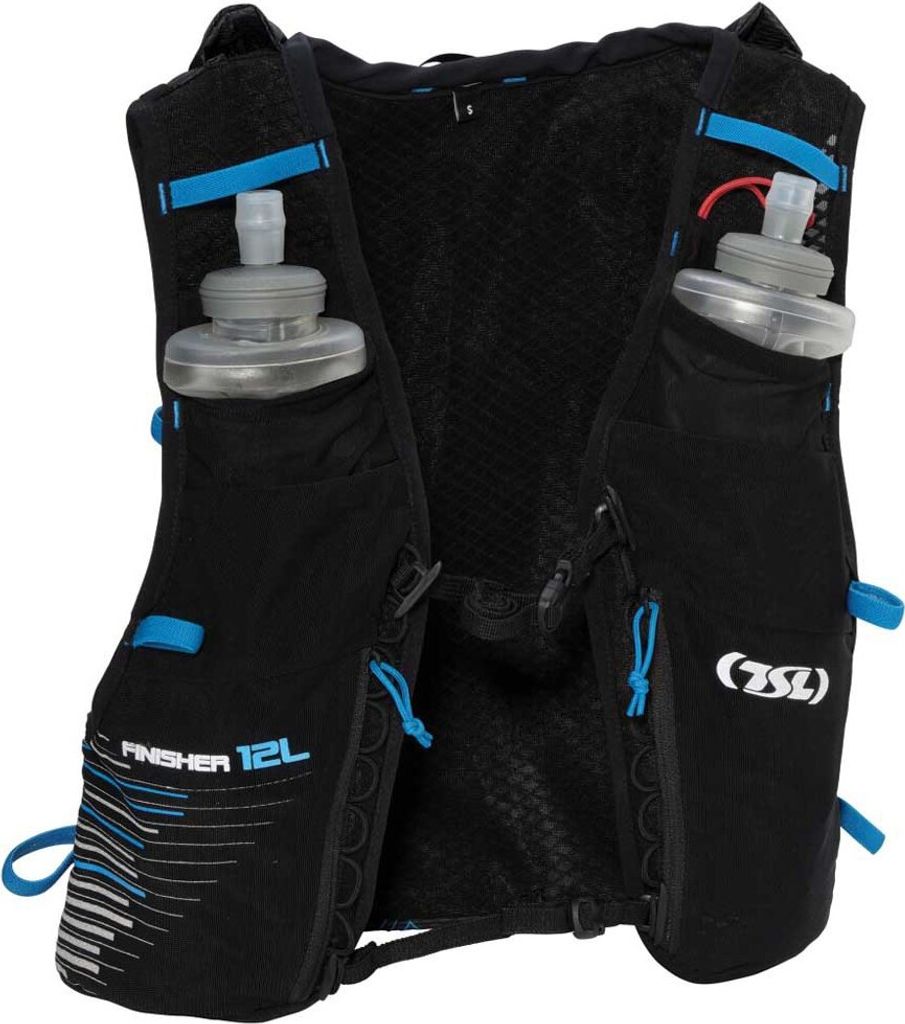 Tsl Outdoor Finisher 12l+flasks Trinkweste Blau M Blau M