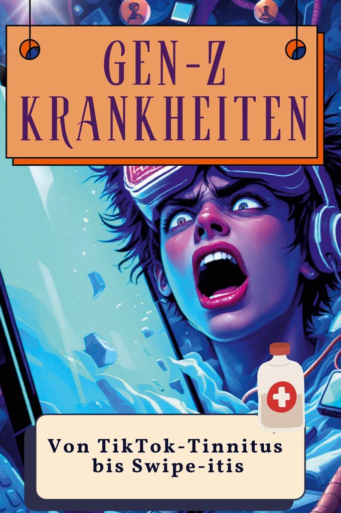 Gen Z-Krankheiten - Genial lustiges Humorbuch - das perfekte Geschenk für Weihnachten und Geburtstag