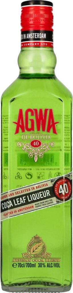 Agwa De Bolivia Coca Leaf Liqueur 30% Vol. 0,7l Produktbild 