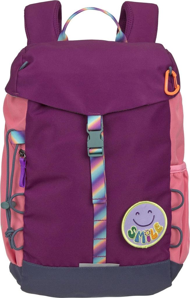 Lässig Big Outdoor Backpack Unique berry/pink