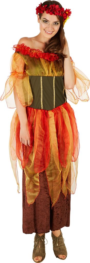 dressforfun Frauenkostüm Herbstfee