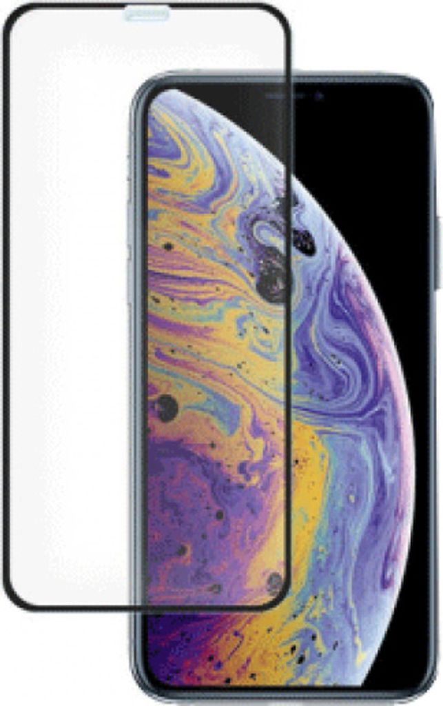 starfix Premium+ Displayschutz 3D Panzerglas für iPhone Xs Max / iPhone 11 Pro Max, schwarz
