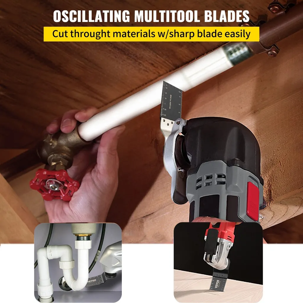 Lame de scie segmentée et oscillante Multitool en pack de 100 unités