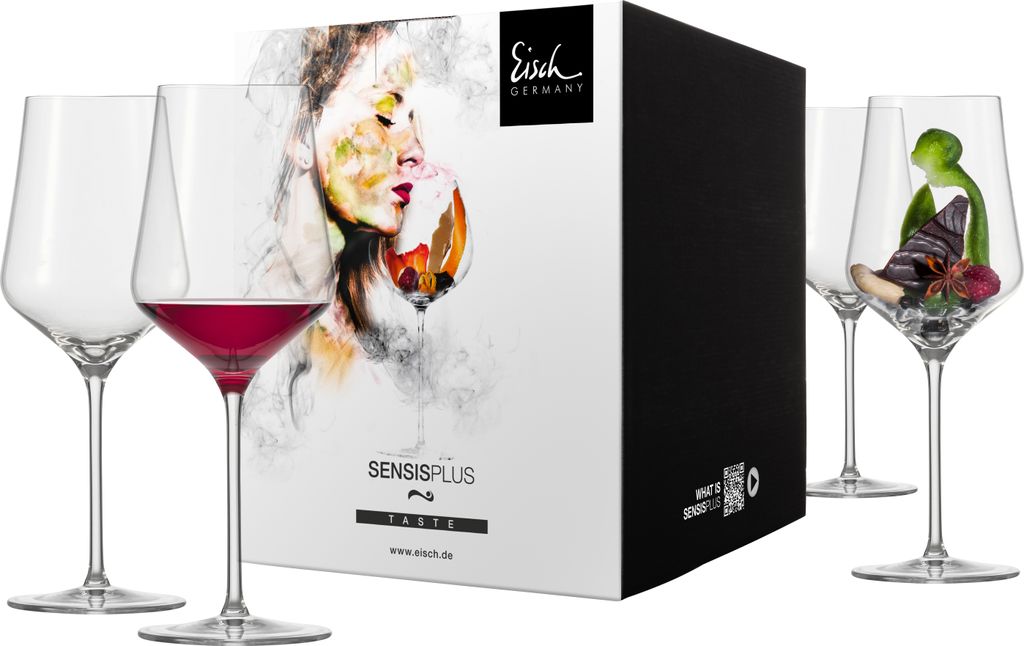 Eisch SKY SENSISPLUS 4er-Set Rotweingläser