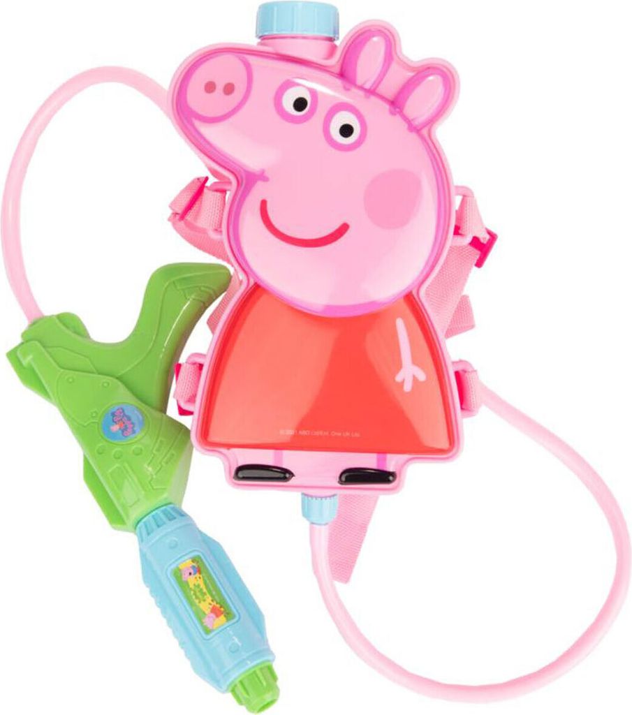 Sambro Wasserpistole mit Wassertank Peppa Schwein