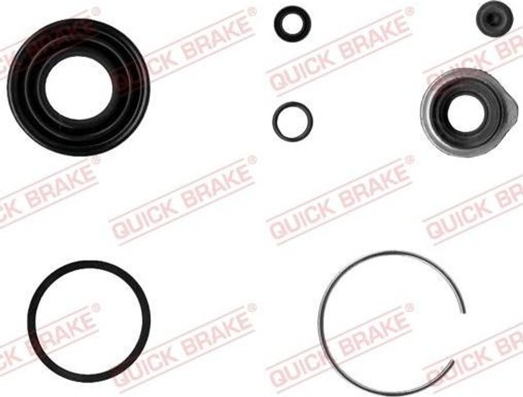 QUICK BRAKE Bremssattel-Reparatursatz für TOYOTA COROLLA Liftback (E11) Hinten 114-0054