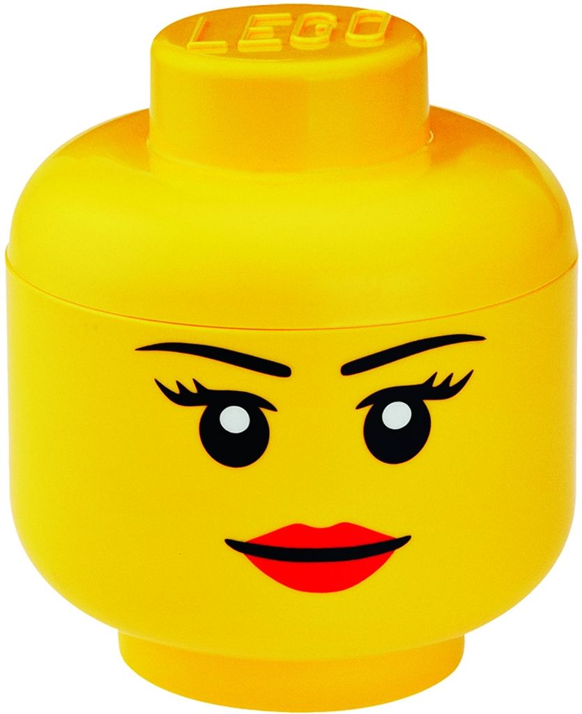 LEGO 40320805 LEGO Opbergbox STORAGE HEAD GIRL, groot (L), Productafbeelding 