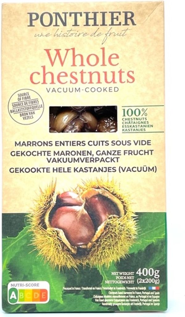 Vařené kaštany 400 g – Ponthier Obrázek produktu 
