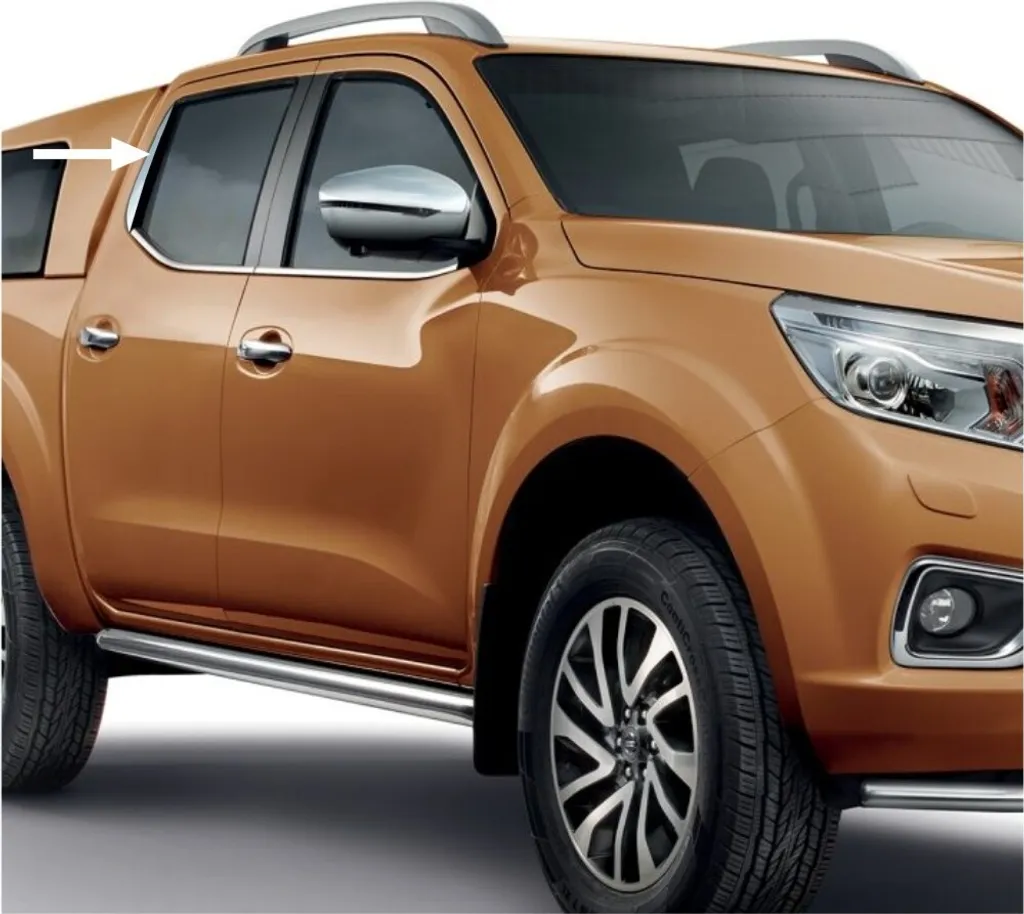 Accessoire de personnalisation pour vitre Nissan Navara D23 de 2016