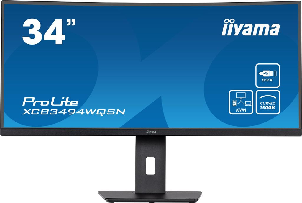 iiyama ProLite XCB3494WQSN-B5, LED-Monitor, (UWQHD, VA, Produktbild 