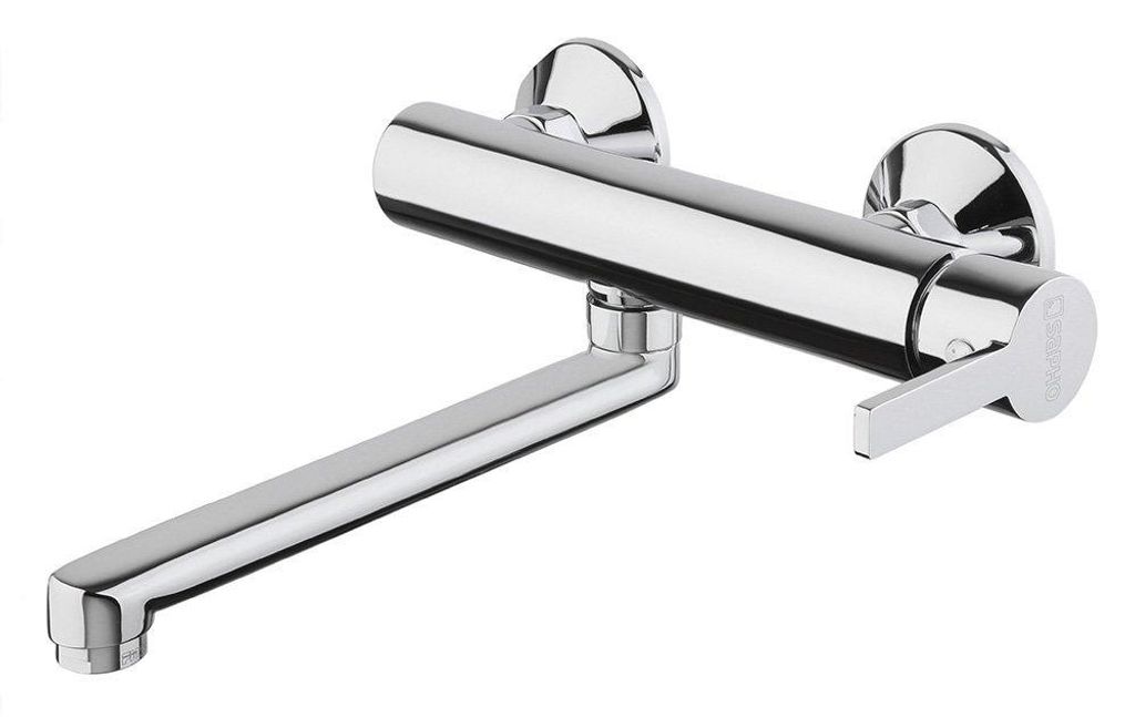 Bateria zlewozmywakowa ścienna ESPADA, chrom (ES15) Zdjęcie produktu 