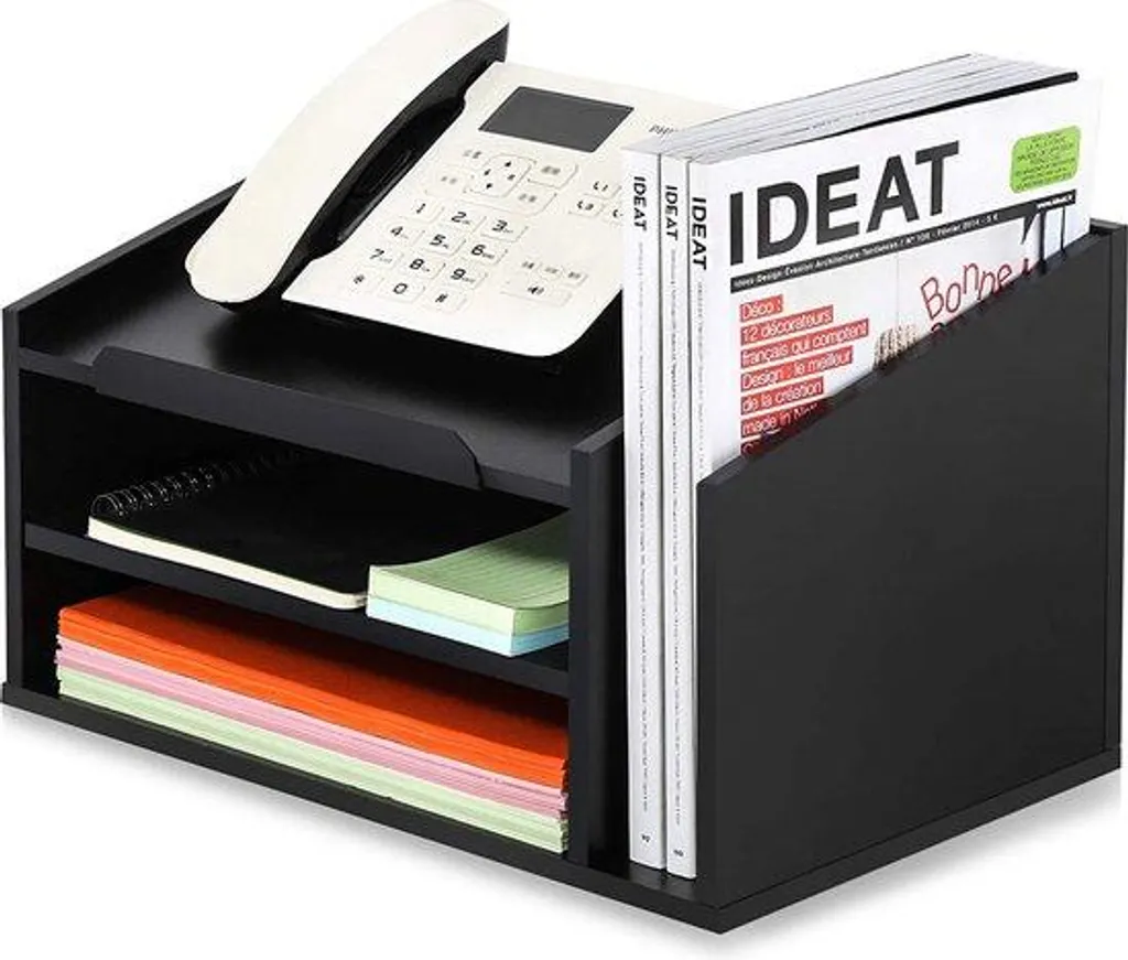 Rangement pour bureau et accessoires de bureau de luxe design moderne
