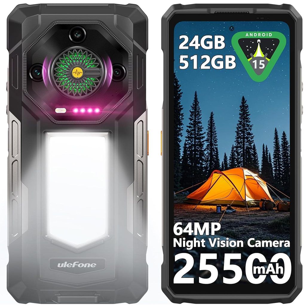Telephone Portable Incassable Ulefone Armor 33 24Go+512Go Image du produit 
