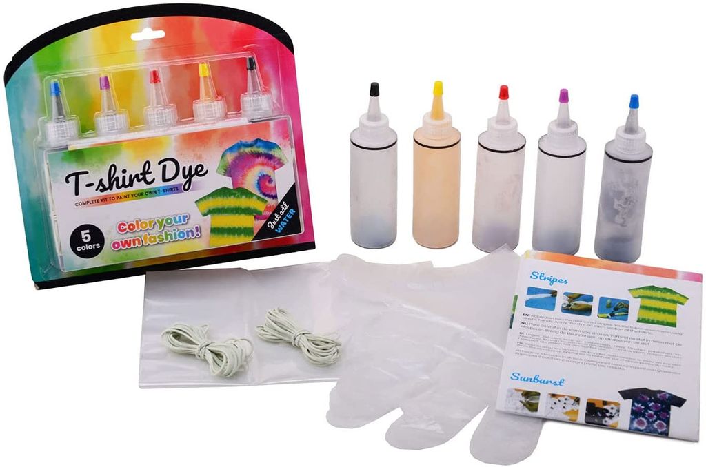 Johntoy T-Shirt Tie-Dye-Design-Set