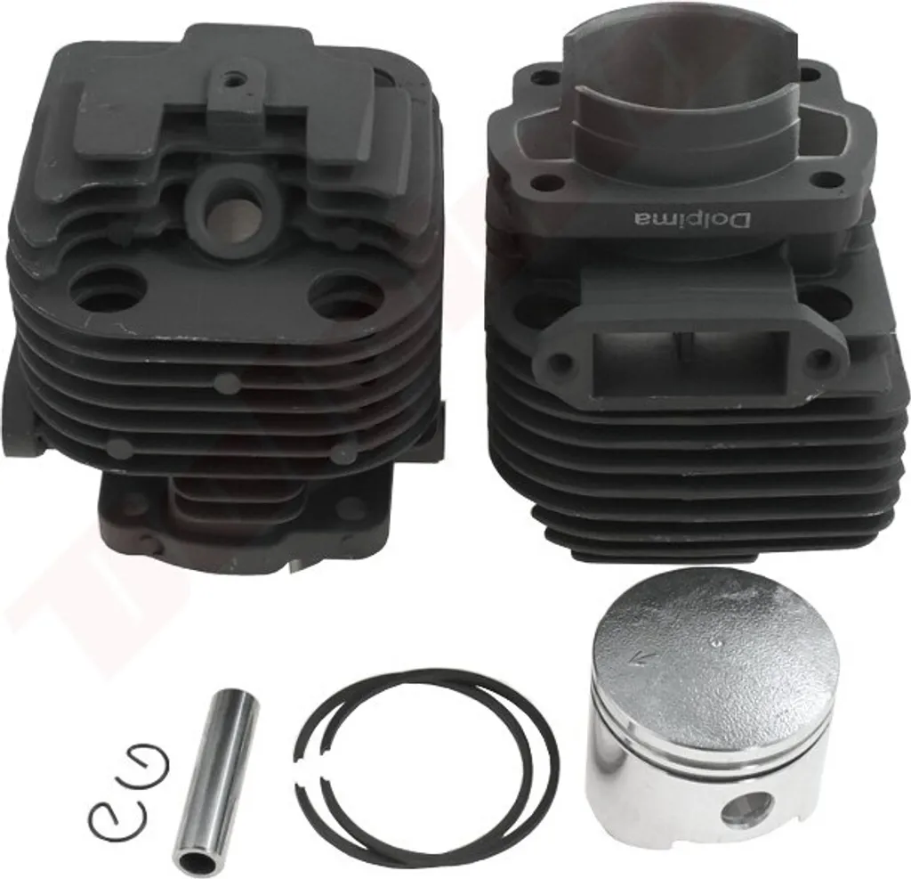 Cylindre 51mm Nikasil pour Réparer une Tronçonneuse Chinoise HS