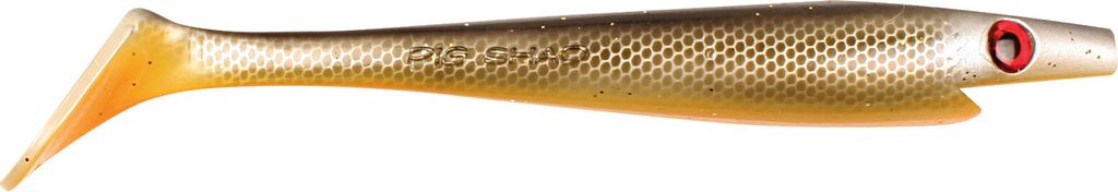 Strike Pro Pig Shad 26cm 134g - Gummifisch, Farbe:Shitty Roach