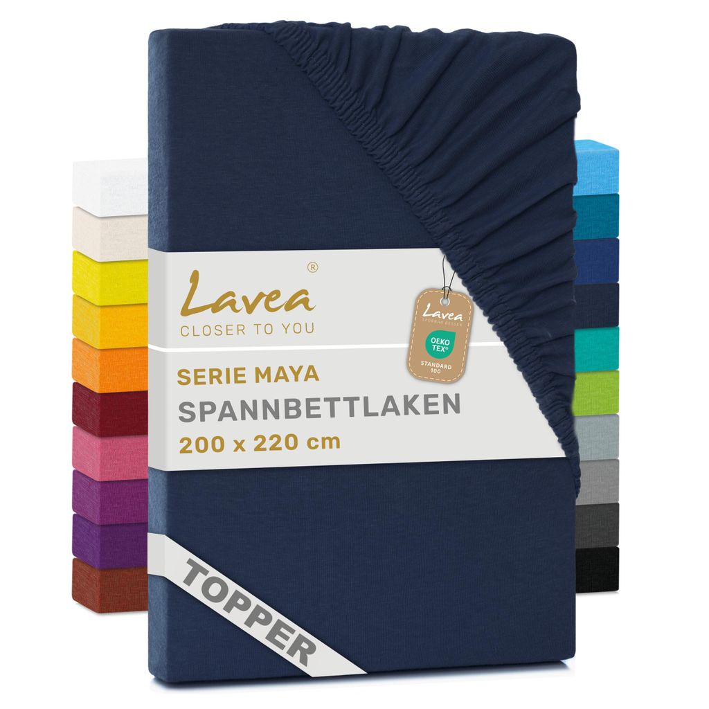 Lavea® Prześcieradło z gumką do materaca z dodatkową Zdjęcie produktu 