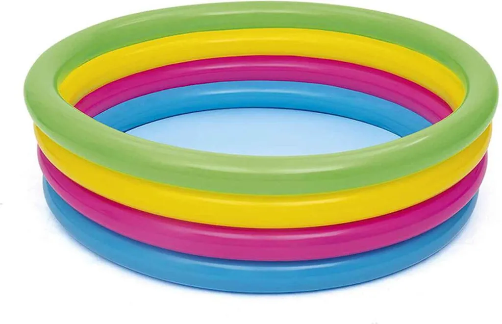 Piscina Gonfiabile Bestway 51117 Arcobaleno 157x46 cm per Bambini +3 Anni