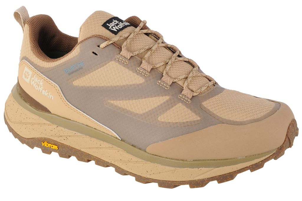 Jack Wolfskin Terraventure Texapore Low M 4051621-5156, Trekkingschuhe, Herren, Beige, Größe: 45