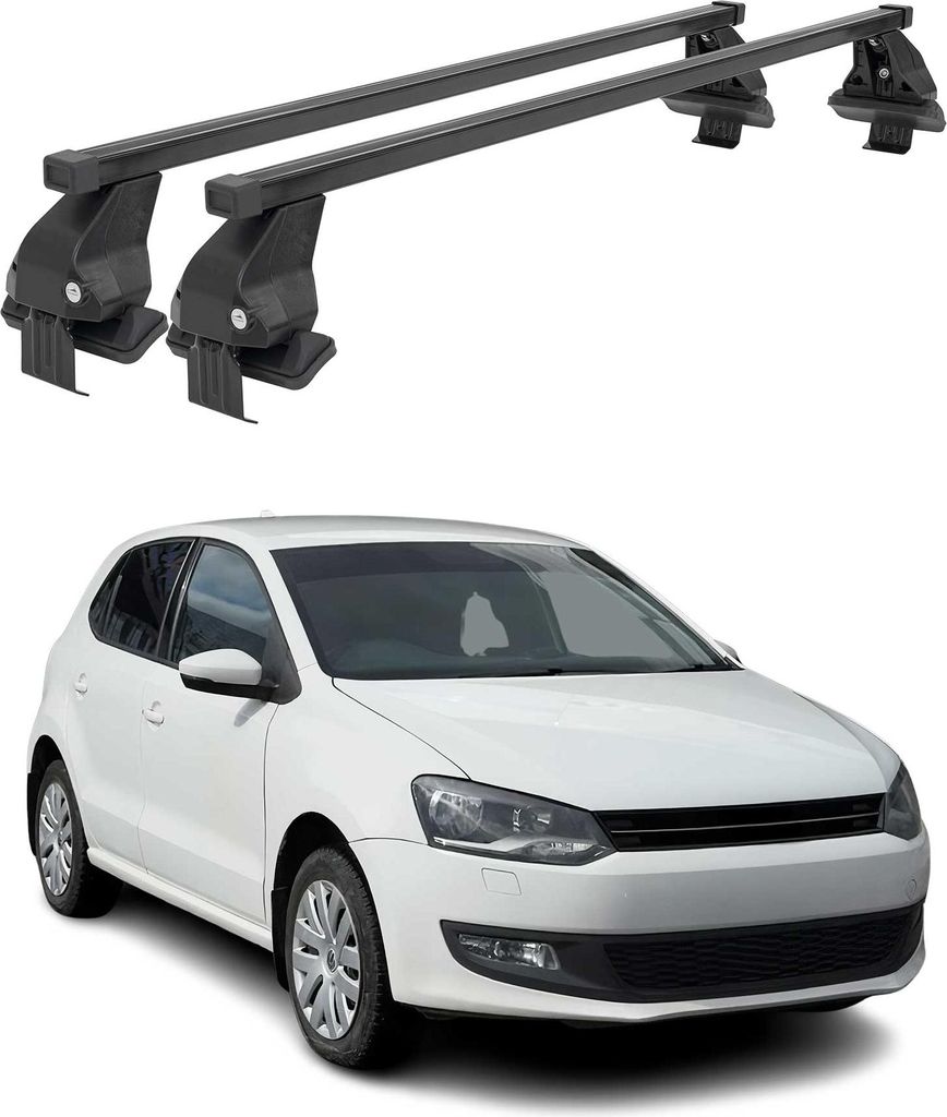Menabo Dachträger Grundtäger für VW Polo 2009-2017 3tür Produktbild 