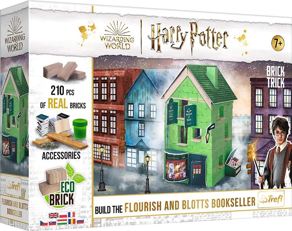 Trefl Brick Trick Harry Potter Buchhandlung Flourish and Blotts