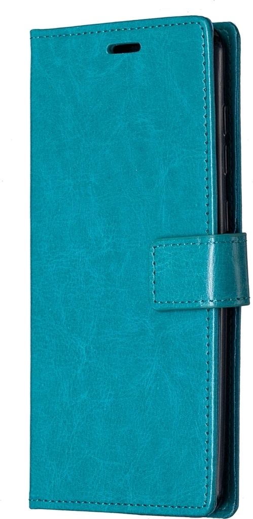 Mobigear Wallet Samsung Galaxy A21s Hülle Klapphülle Geldbörse - Blau