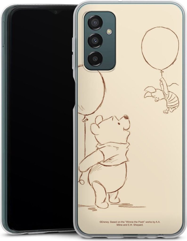 DeinDesign Handyhülle für Samsung Galaxy M13 4G Silikon Hülle Case Smartphone Schutzhülle Disney Offizielles Lizenzprodukt Winnie Puuh