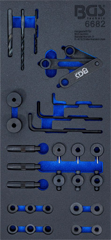 BGS technic Tool Tray 1/3: Cylinder Head Drilling Gauge Produktbild 
