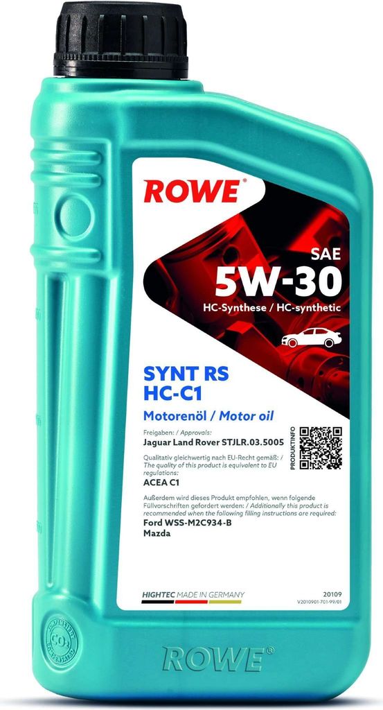 ROWE HIGHTEC SYNT RS SAE 5W-30 HC-C1, 1 Liter