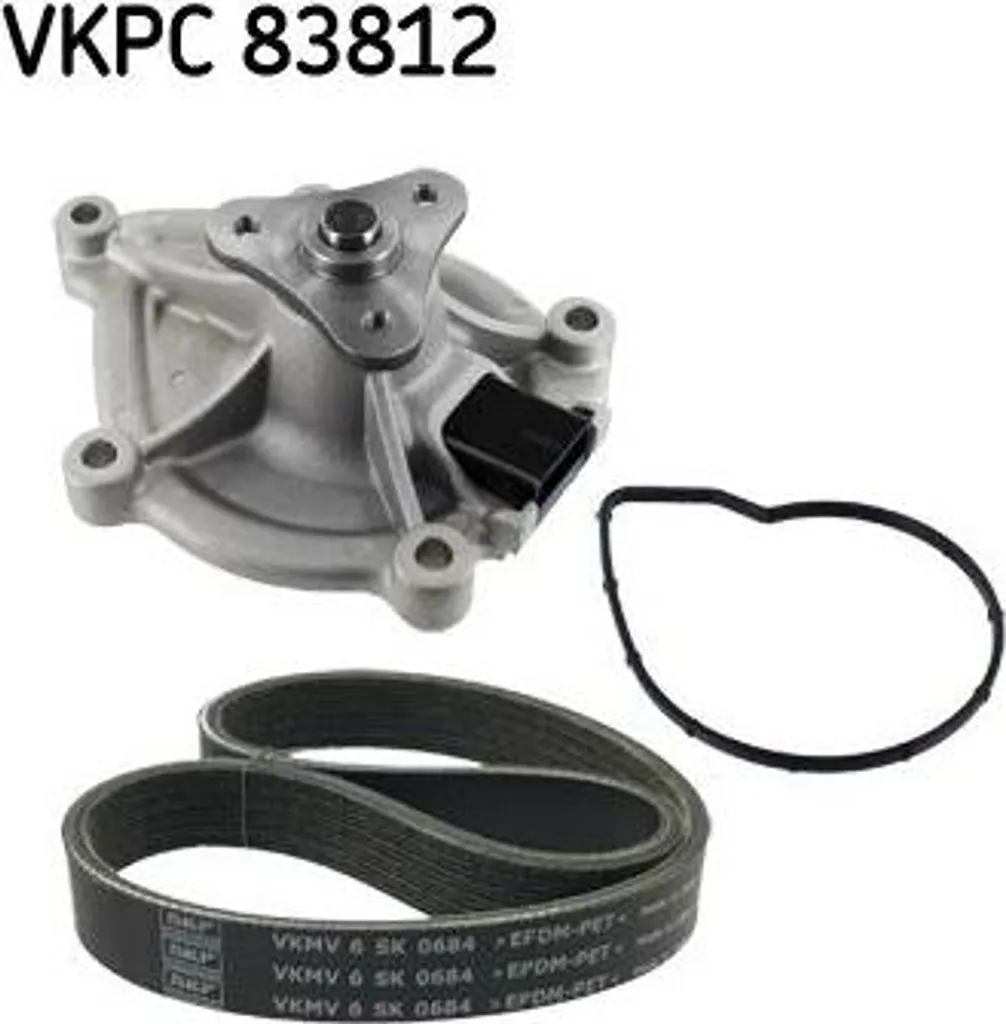 Kit pompe à eau SKF haute performance 11517550484 pour Mini Clubman
