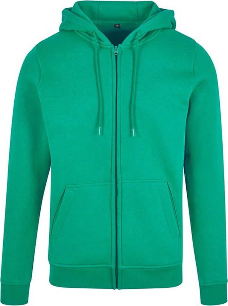 Build Your Brand Herren Heavy Kapuzenjacke RW5680 (XL) (Grasgrün)