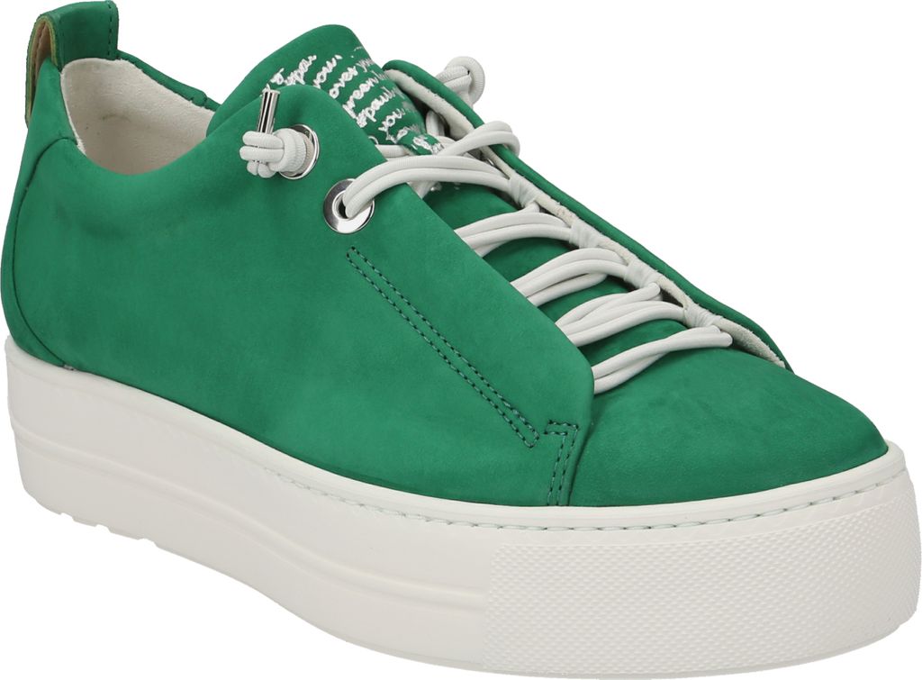 Paul Green Sneaker 5017-233, Rauleder, Grün, Damen