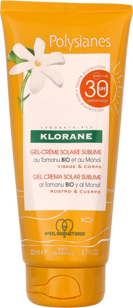 Opalovací krém Klorane Polysianes Solar Sublime Gel-Cream Obrázek produktu 