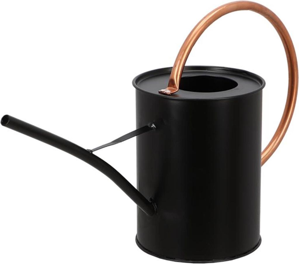 Esschert Design Gießkanne Schwarz & Kupferfarben - Eisen Produktbild 