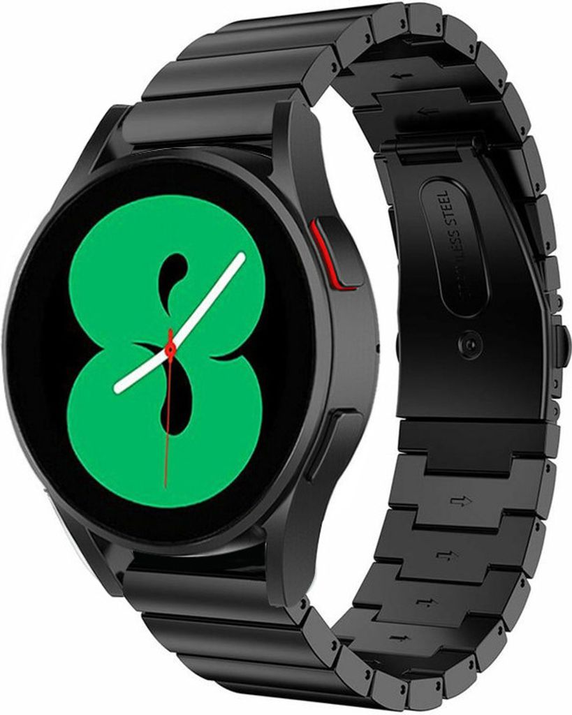 Strap-it Luxus-Metall-Edelstahlarmband – Samsung Galaxy Watch 7 (40 & 44 mm) / Watch 6 (Classic) / Watch 5 (Pro) / Watch 4 (Classic) / Watch FE ...