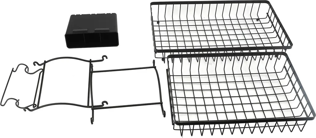 Rangement de cuisine vertical 2 niveaux pour stopper l'encombrement