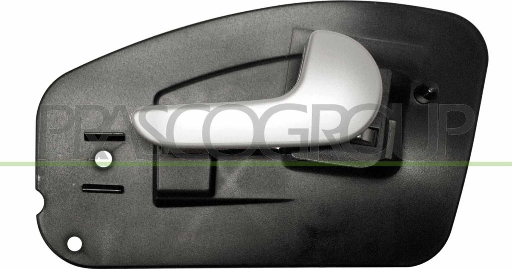 PRASCO OP0308507 Türgriff Innen Hinten Rechts für OPEL Corsa C Schrägheck (X01) Silber