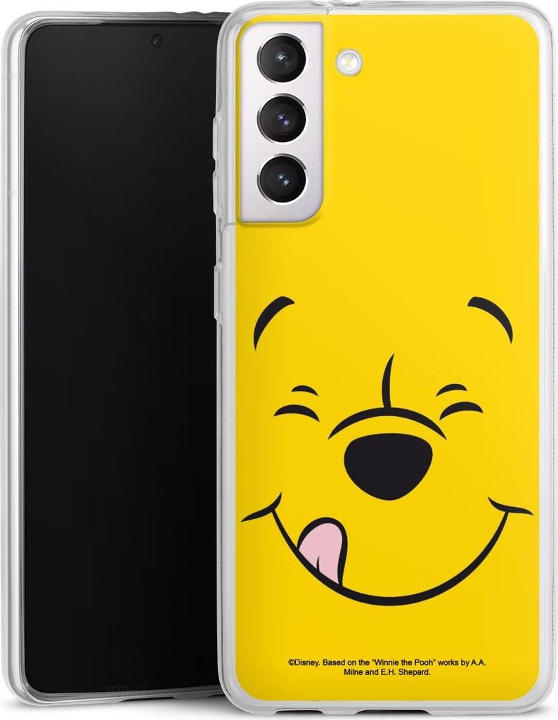 DeinDesign Slim Hülle für Samsung Galaxy S21 5G Silikon Case Ultra Dünn Handyhülle Disney Offizielles Lizenzprodukt Winnie Puuh