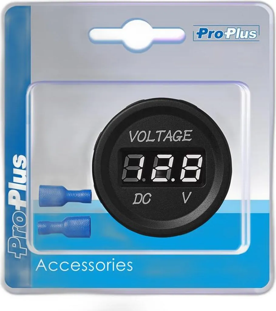Voltmetro digitale da incasso 6-30V in blister
