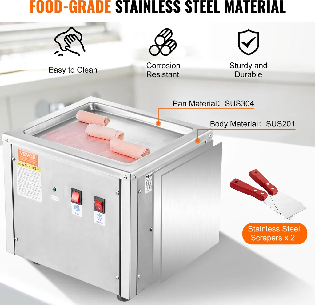 Machine à glace instantanée pour rouleaux parfaits sans attendre - 5