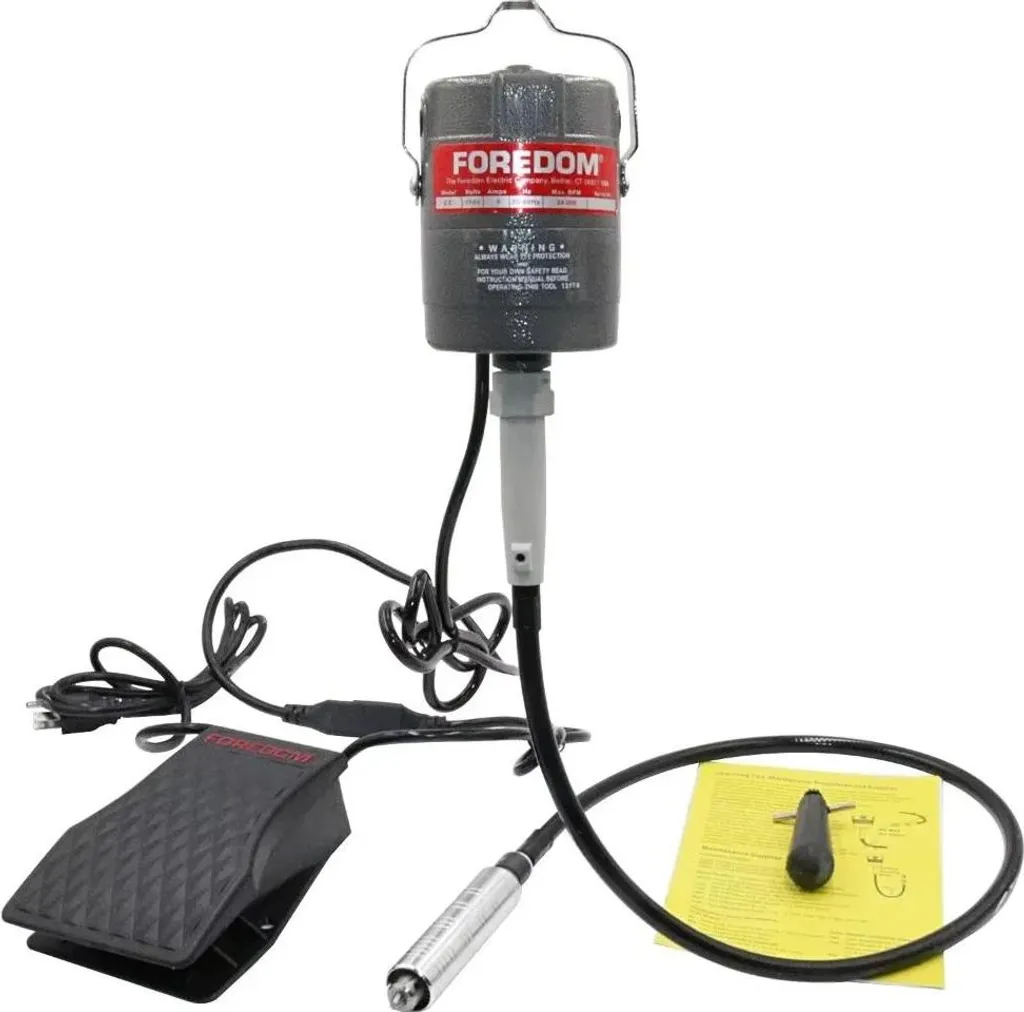Outil rotatif spécial finitions et accès difficiles kit complet 220V