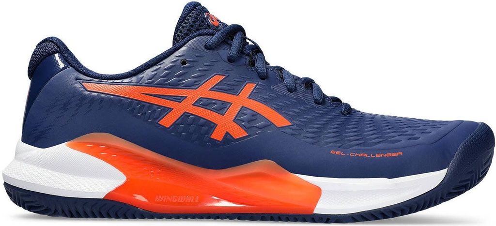 Asics Tennisschuh Gel Challenger 14 Clay Herren Blau Orange