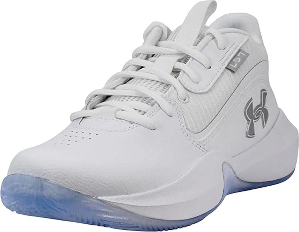 Under Armour Lockdown 7 Basketballschuhe Sneaker Unisex 3028512 103 Weiß , Schuhgröße:43 EU